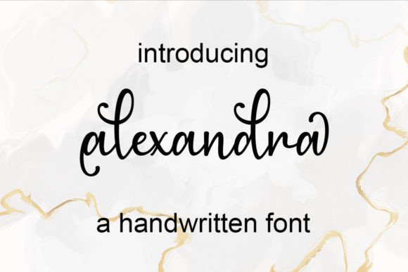 Alexandra Font: A Touch of Elegance for Your Creative Projects