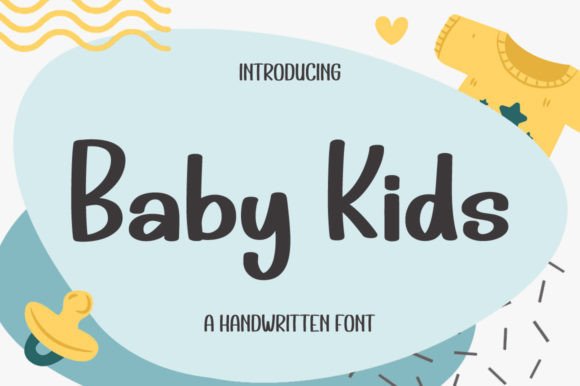 Baby Kids Font: A Playful Touch for Creative Designs