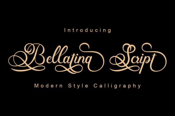 Bellatina Script: A Touch of Elegance in Every Curve