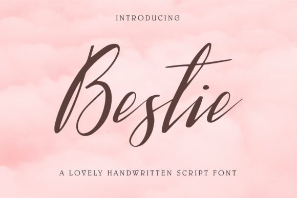 Bestie: A Handwritten Font for Creative Design