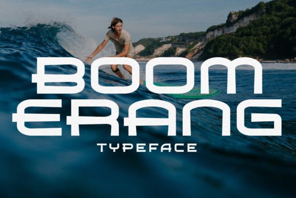 Boomerang: The Mid-Century Hawaiian-Inspired Typeface for Tropical Vibes