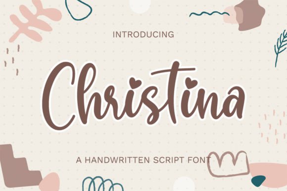 Christina Font: A Versatile Handwritten Style for Creative Projects