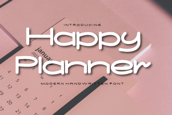 Happy Planner Font: A Casual Touch for Any Design