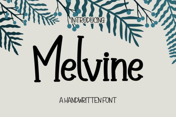 Melvine: A Versatile Serif Font for Professional and Creative Design