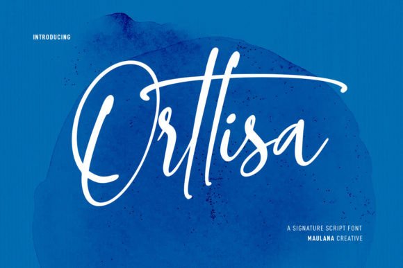 Orttisa: The Elegant Handwritten Touch in Design