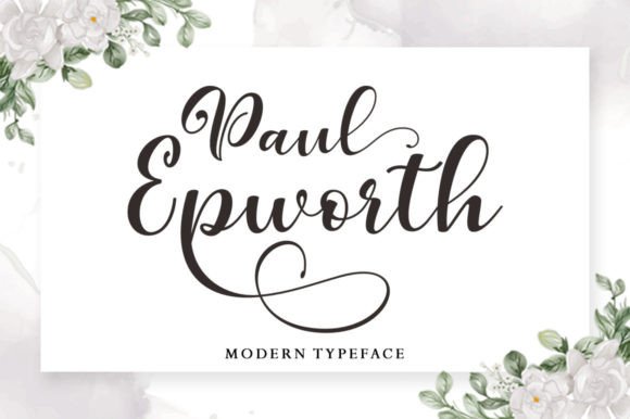 Paul Epworth: A Modern Handwritten Script Font for Creative Expression