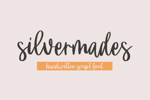 Silvermades: A Beautiful and Romantic Script Font for Elegant Design