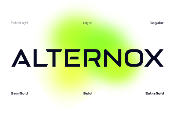 Strategic Use of Alternox Font for Modern Design and Branding