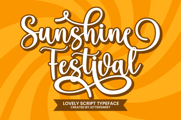 Sunshine Festival Font for Elegant Designs
