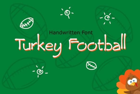 Turkey Football Font for Creative Projects